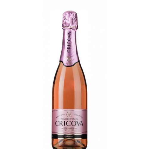Cricova Spumant Demisec Rose 0.75L *6/80