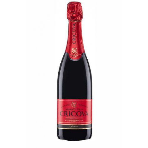 Cricova Spumant Demisec Rosu 0.75L *6/80