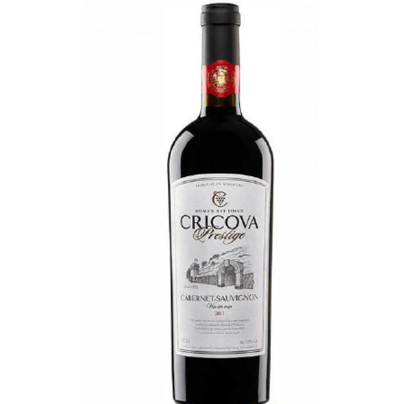 Cricova Prestige Cabernet Sauvignon Rosu S 0.75L *6/80
