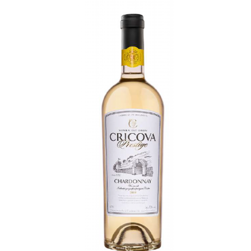 Cricova Prestige Chardonnay Alb S 0.75L *6/80