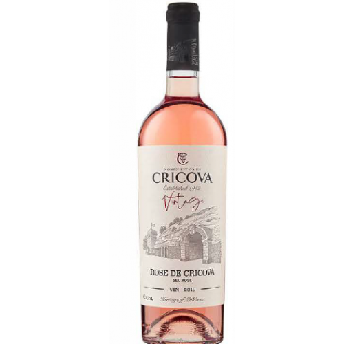 Cricova Vintage Rose de Cricova S  0.75L *6/80