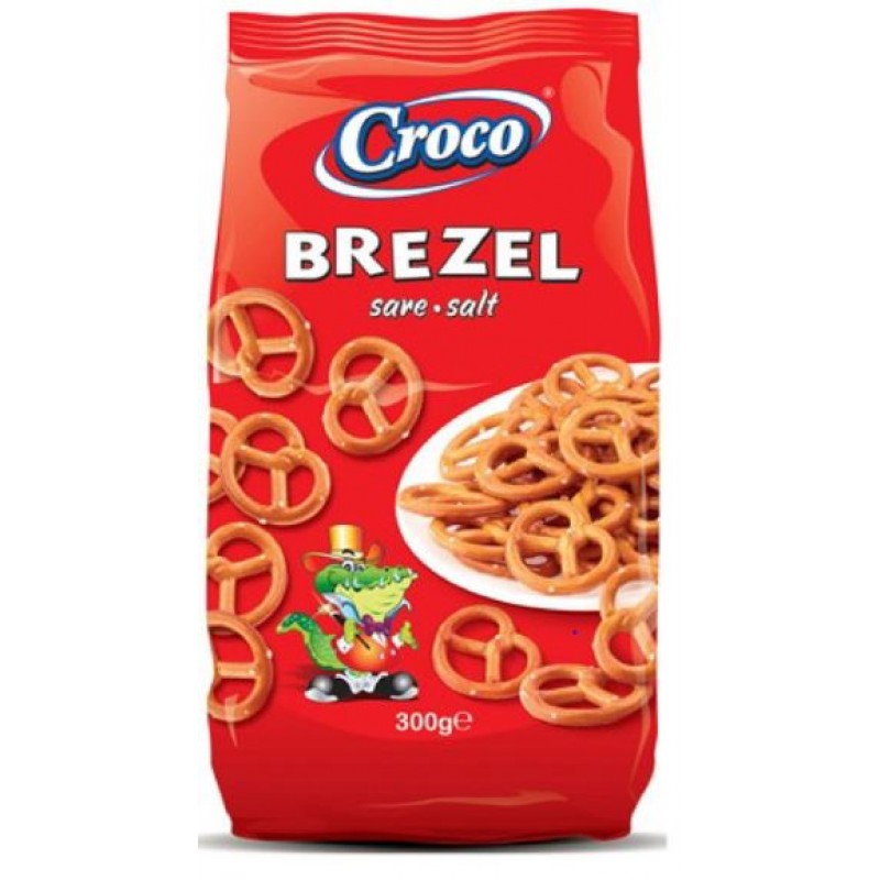Croco Brezel Sare 300g *12