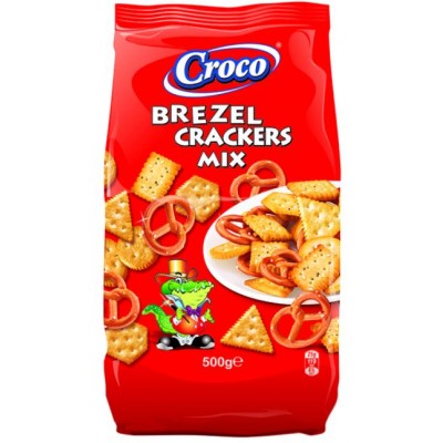 Croco Mix Crackers&Brezel 500g *6 