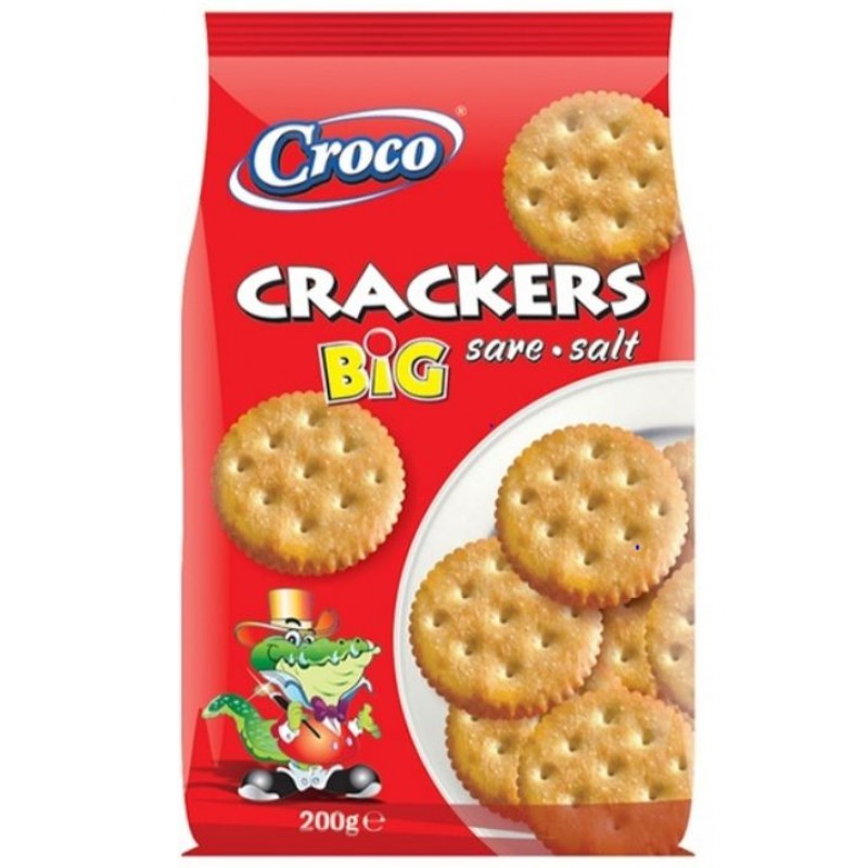 Croco Crackers Big 200g *12