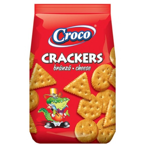 Croco Crackers Cheese 100g *12