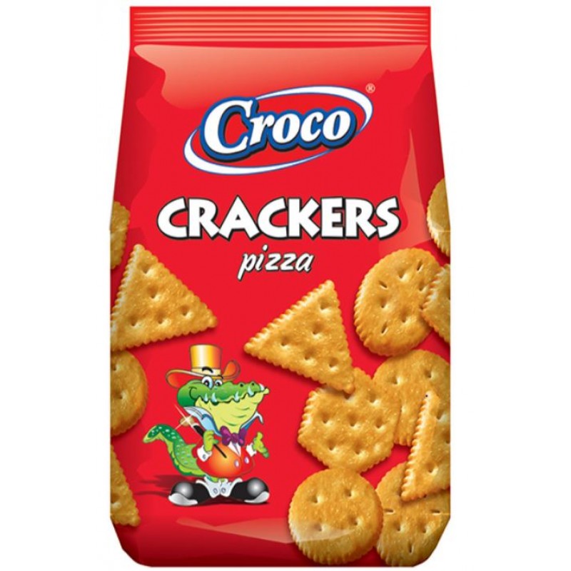 Croco Crackers Pizza 100g *12