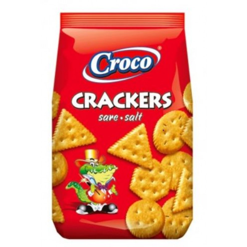 Croco Crackers Sare 100g *12