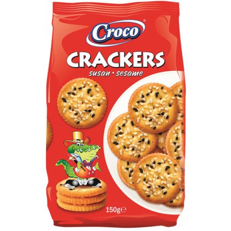 Croco Crackers Susan 150g *12