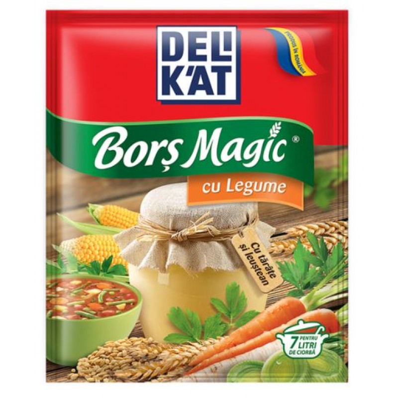Delikat Bors Legume 65g * 18