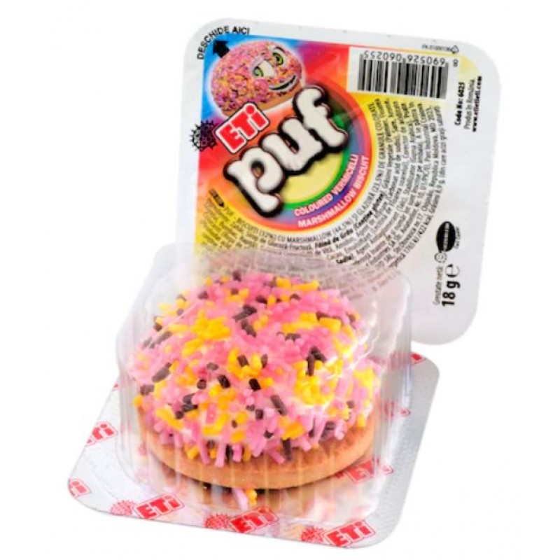 Eti Puf Rainbow 18g *48/Displ *4