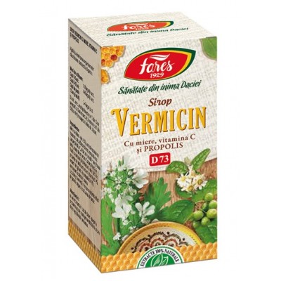 Fares Sirop Vermicin Miere si Propolis 100ML*24