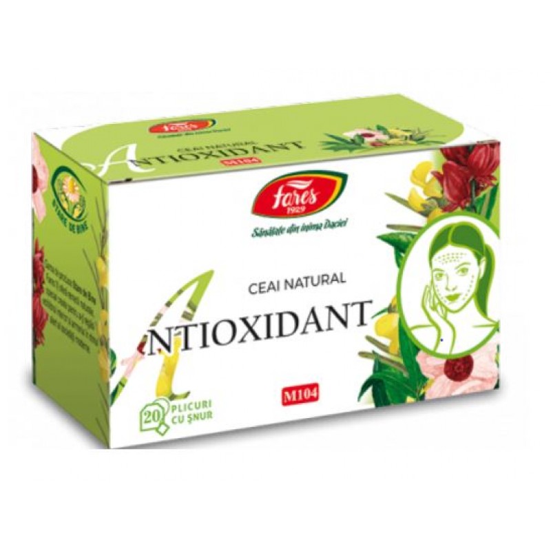 Fares Antioxidant, 20 Pliculete Cu Snur *30