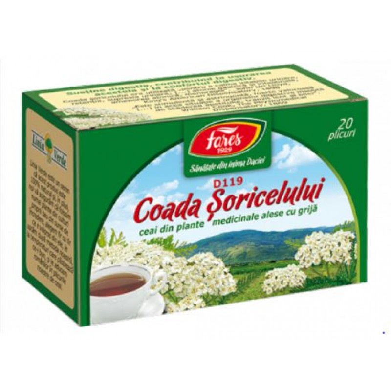 Fares Coada Soricelului, 20 Pliculeţe *30