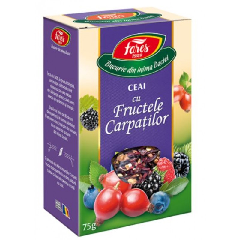Fares Ceai cu Fructele Carpatilor 20 pliculeţe*30