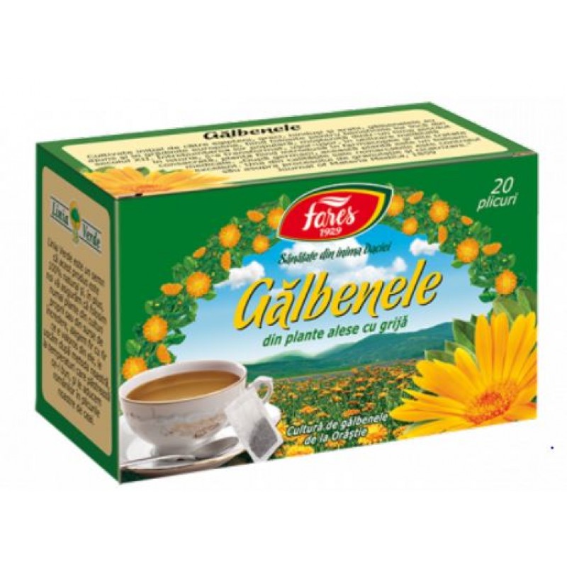 Fares Galbenele,  20 Pliculeţe *30