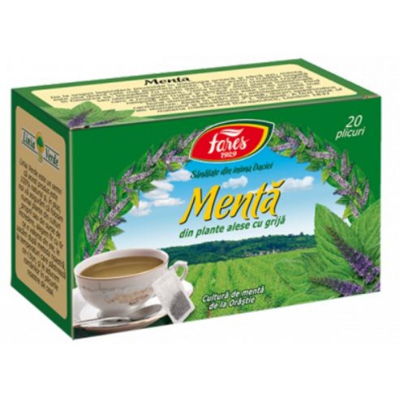Fares Menta, 20 Pliculeţe *30