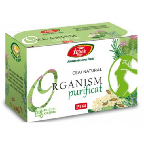 Fares Organism Purificat, 20 Pliculeţe Cu Şnur *30