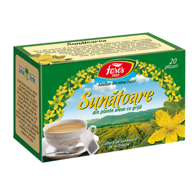 Fares Ceai Sunatoare 20 pliculete * 30 