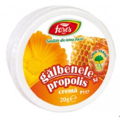 Fares Galbenele Si Propolis,  Crema, 20 G *40
