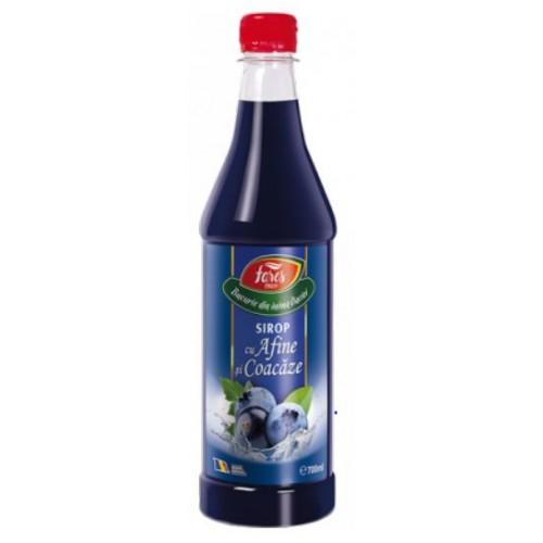 Fares Sirop Afine si Coacaze 700 ml*6
