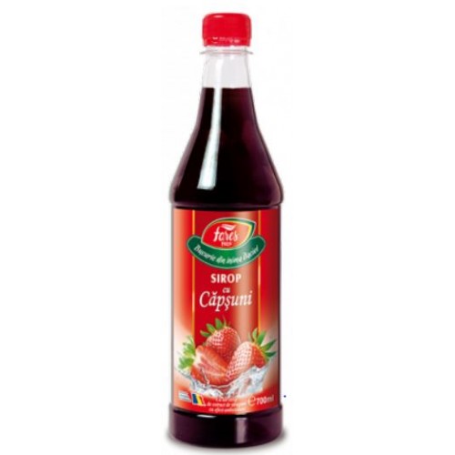 Fares Sirop cu Capsuni, 700 ml*6