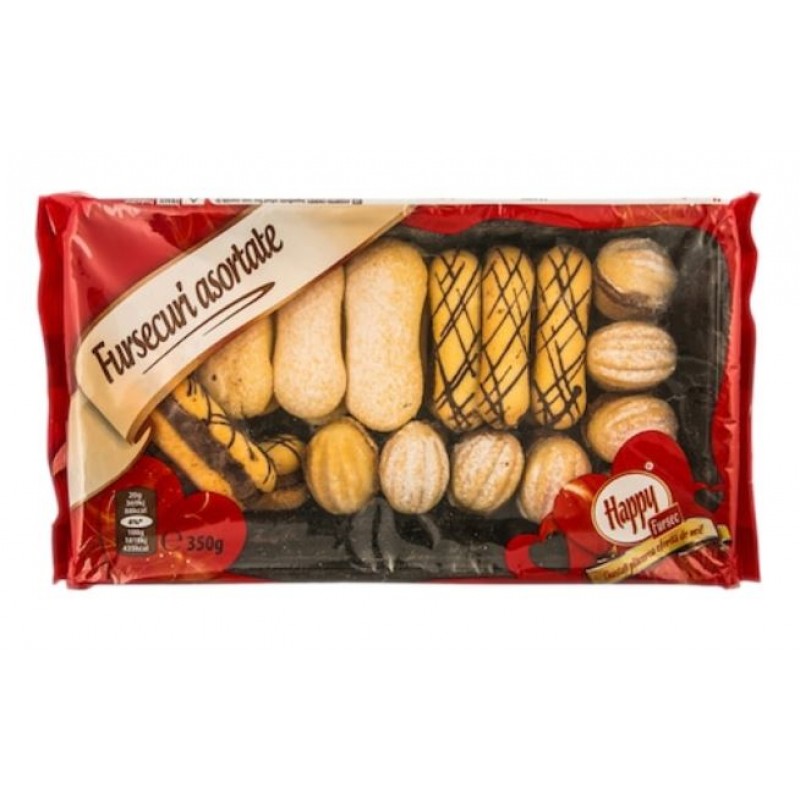 Happy Fursec Asortat 350g *9