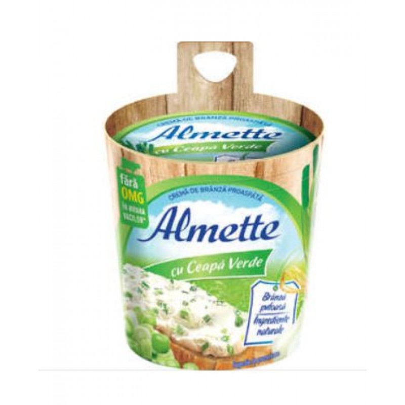 Hochland Almette Crema de branza-ceapa verde 150g *8