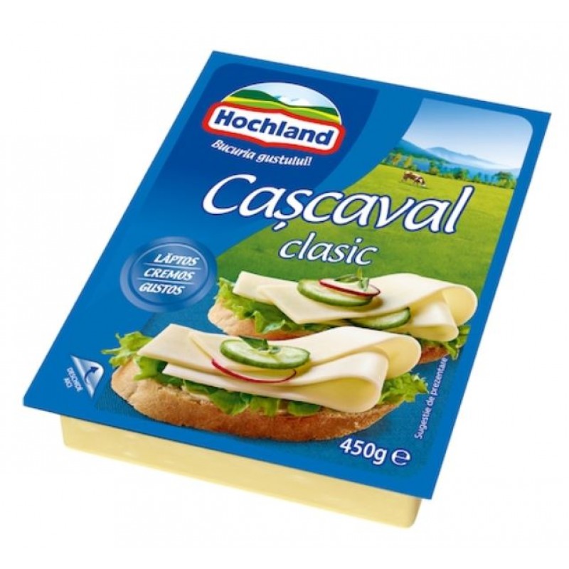 Hochland Cascaval Bloc Clasic 450g *12