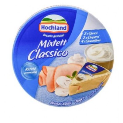 Hochland Branza topita triungh. mixtett classico 140g *32