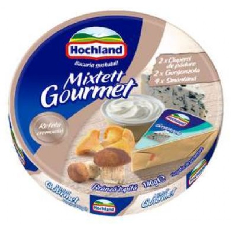 Hochland Branza topita triungh. mixtett gourmet 140g *32