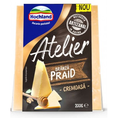 Hochland Atelier Branza Praid Cremoasa 200g *10