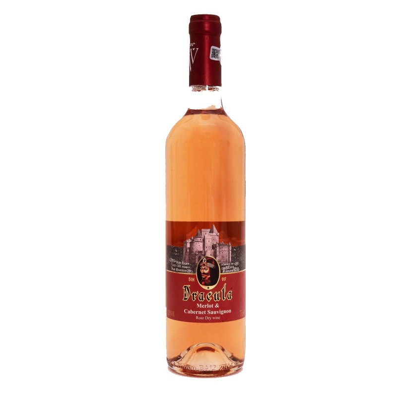 HUSI DRACULA MERLOT& CABERNET ROSE DRY 2019