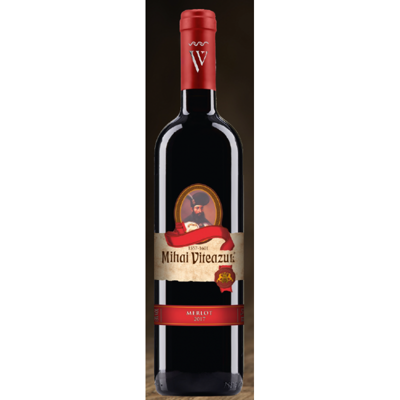 HUSI MIHAI VITEAZUL – MERLOT SEMIDRY 2018