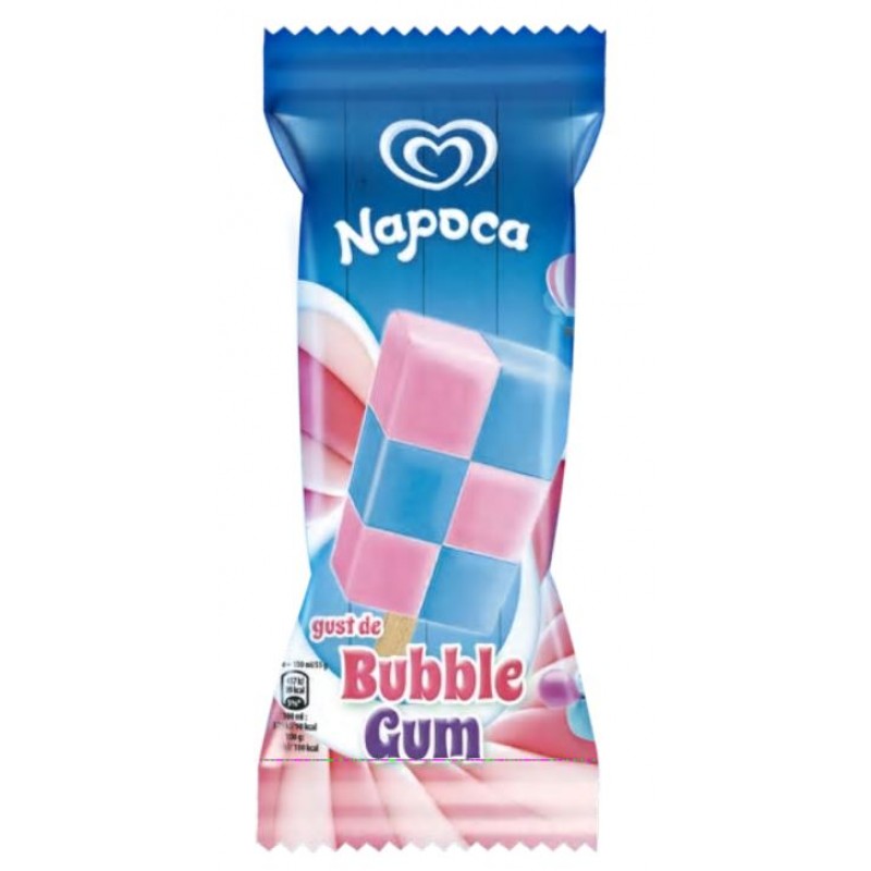Inghetata Napoca BUBBLE GUM  110ML/55G*30