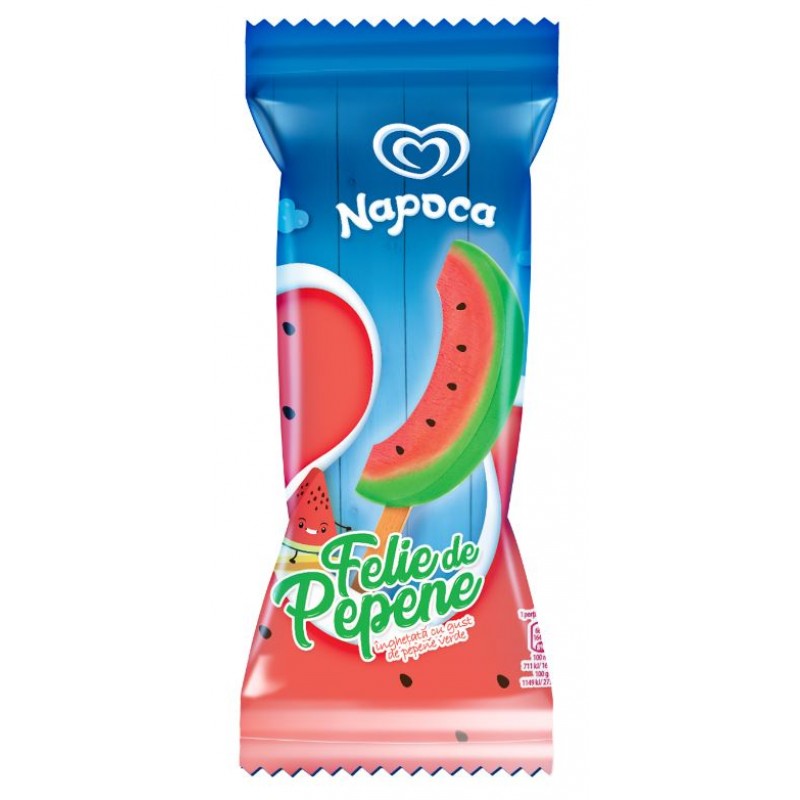 Inghetata Napoca Felie Pepene 120ML/60G*18