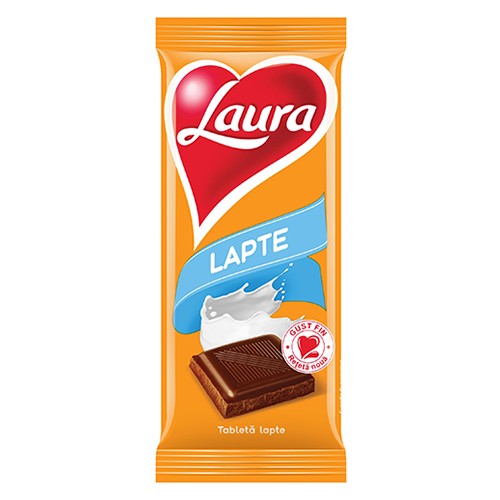 Laura Tableta Lapte 80g *24