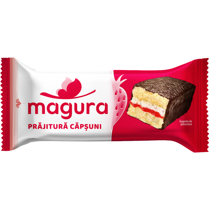 Magura Prajitura Capsuni 35g *24