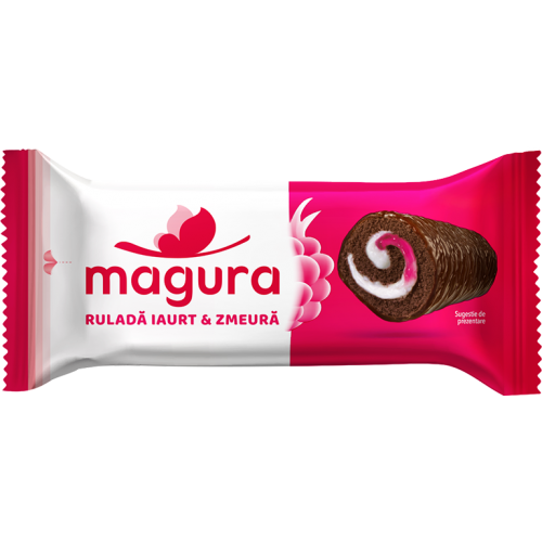Magura Rulada Iaurt&Zmeura 35g *24