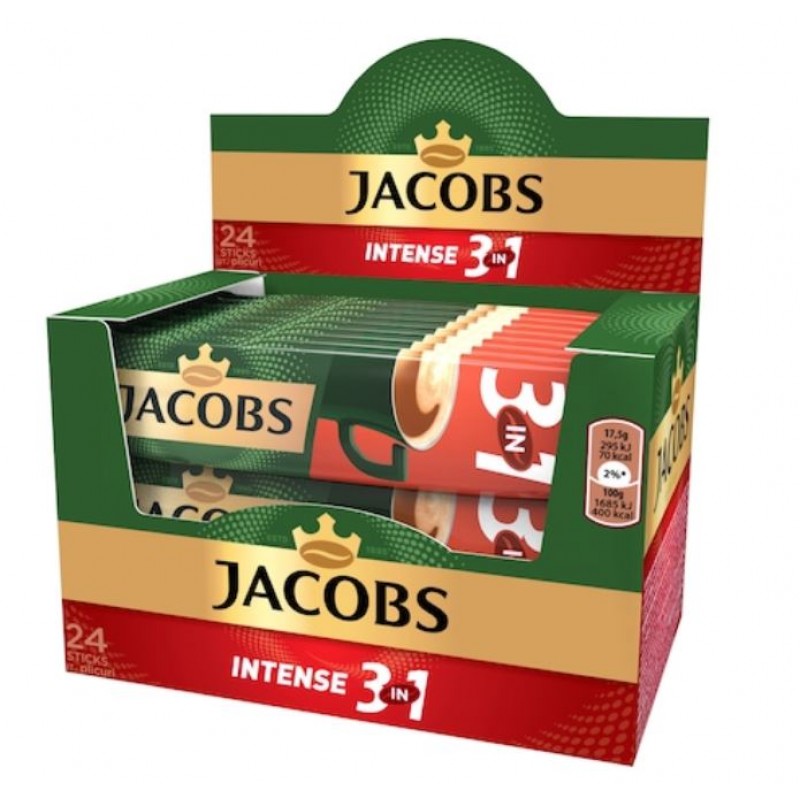 Jacobs 3in1 Intense 17,5g  *24 displ