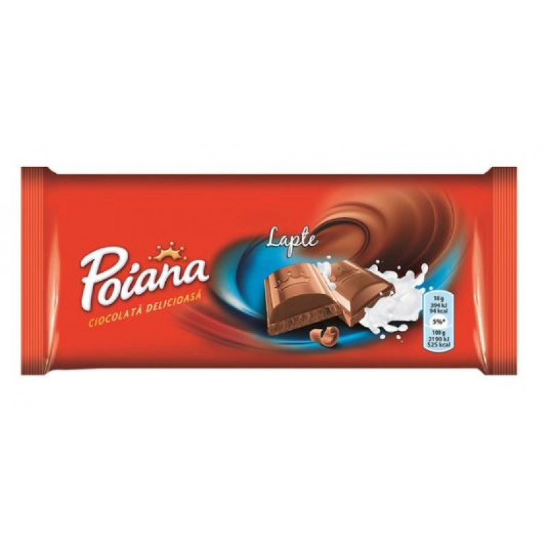 Poiana Ciocolata Lapte 80g *25