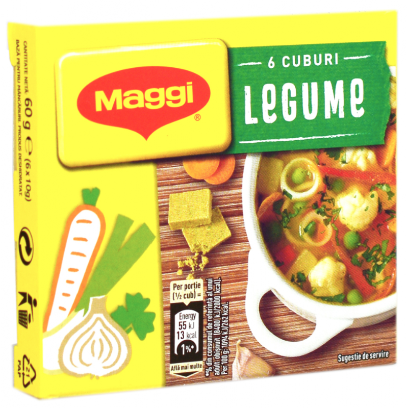 Maggi Cub Legume 60g *20