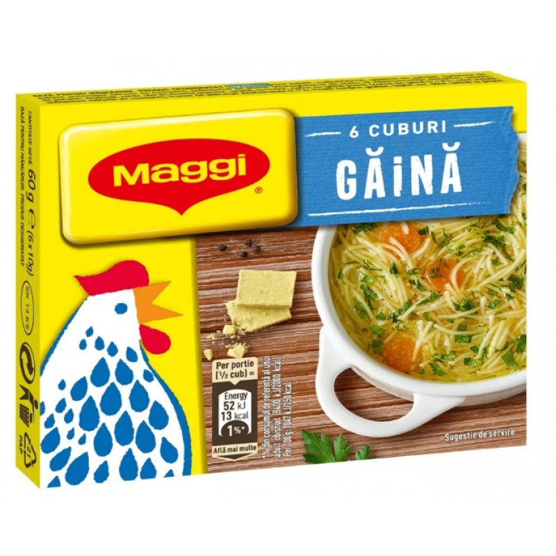 Maggi Cub Gaina 60g *20