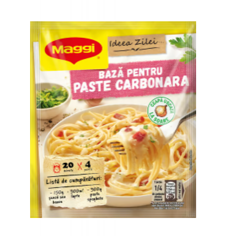 Maggi Ideea Zilei Carbonara 37g *28