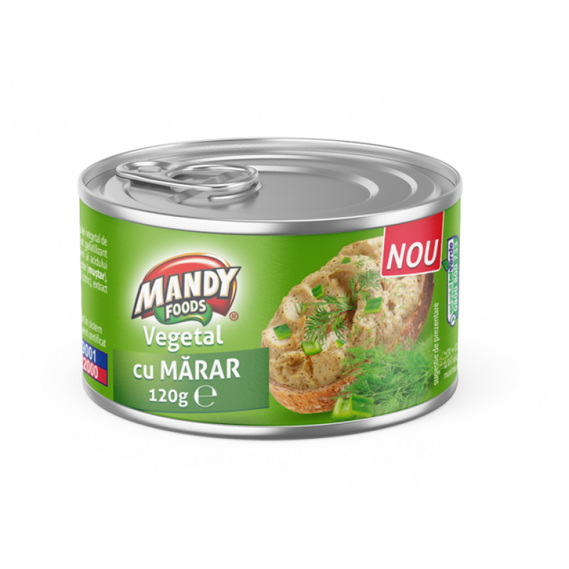 Mandy Pate vegetal Marar 120g *6