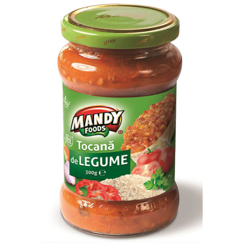 Mandy Tocana de legume 300g *6