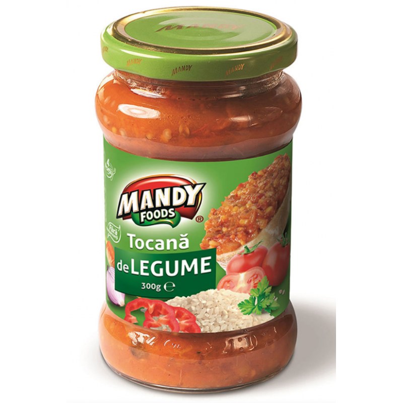 Mandy Tocana de legume 300g *6