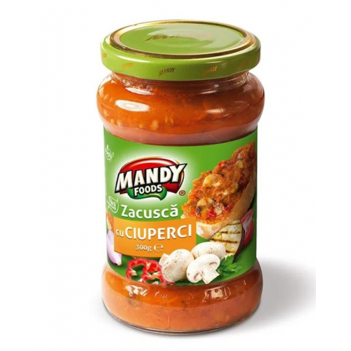Mandy Zacusca cu Ciuperci 300g *6