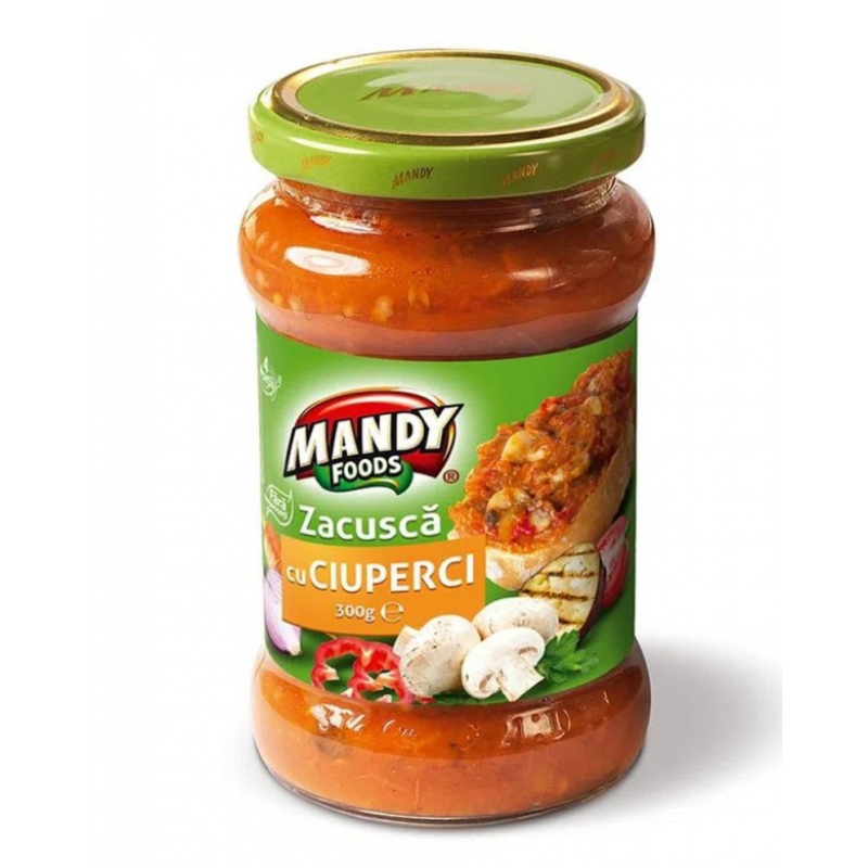 Mandy Zacusca cu Ciuperci 300g *6