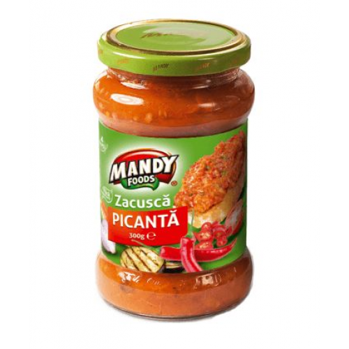 Mandy Zacusca Vinete Picanta 300g *6