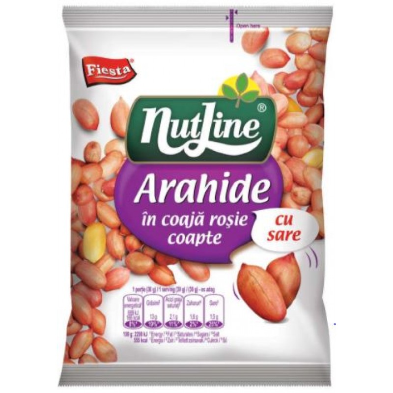 Nutline Arahide Coaja Rosie 145g *12